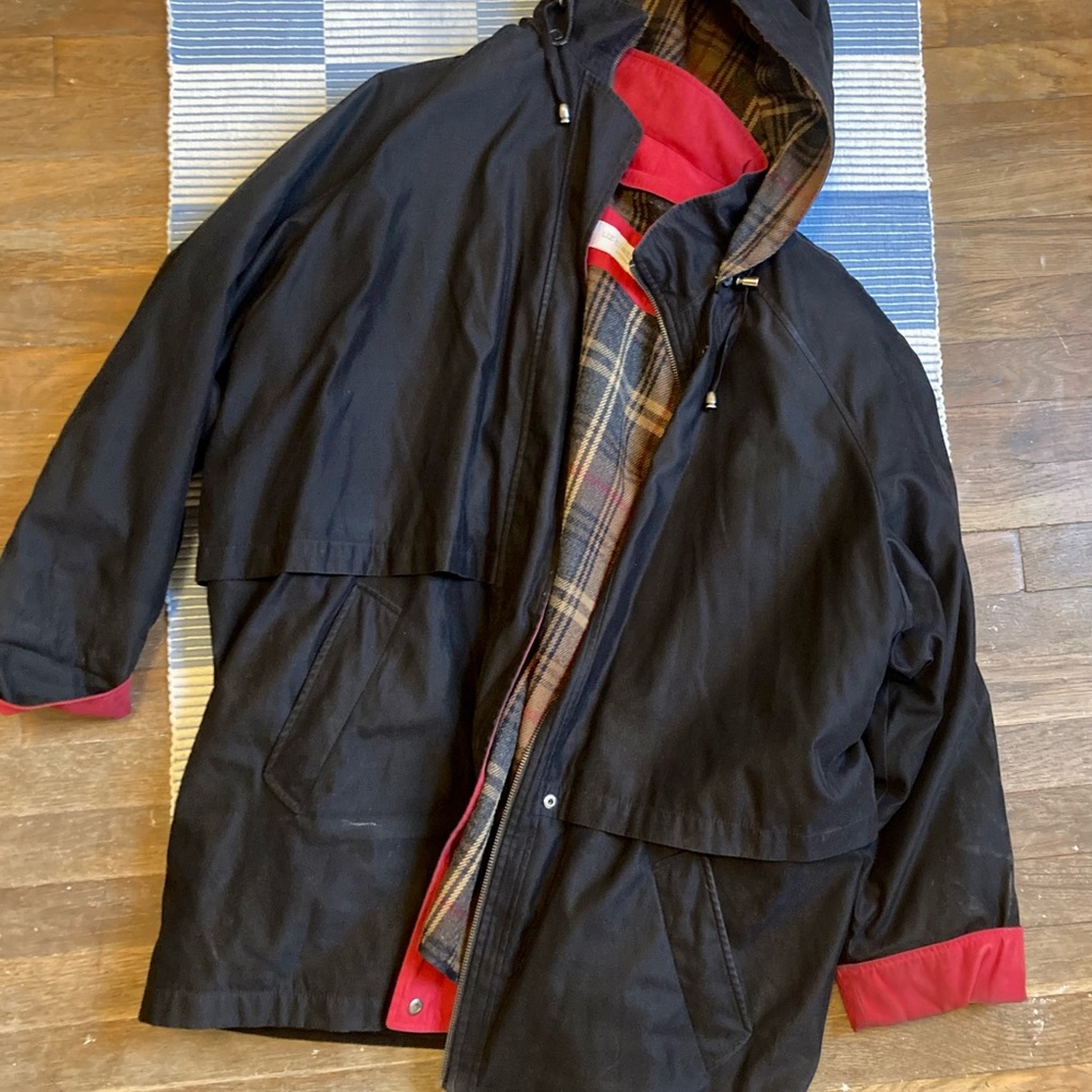 Liz Claiborne black coat